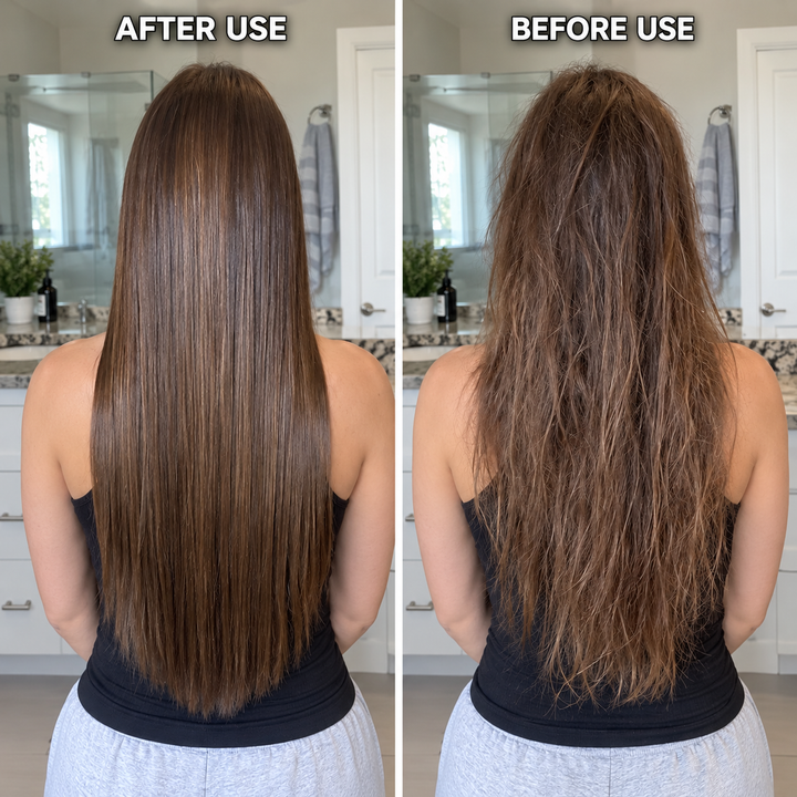 Hair Vitamin Capsules for Dry & Damaged Hair | Argan Oil & Violet Vitamins | Deeply Nourishes, Smooths Frizz & Restores Silky Softness and Shine | For Color-Treated & Permed Hair | 40 Capsules